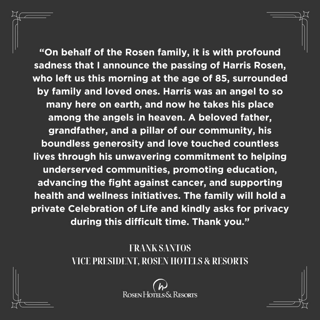 Source: Rosen Hotels & Resorts