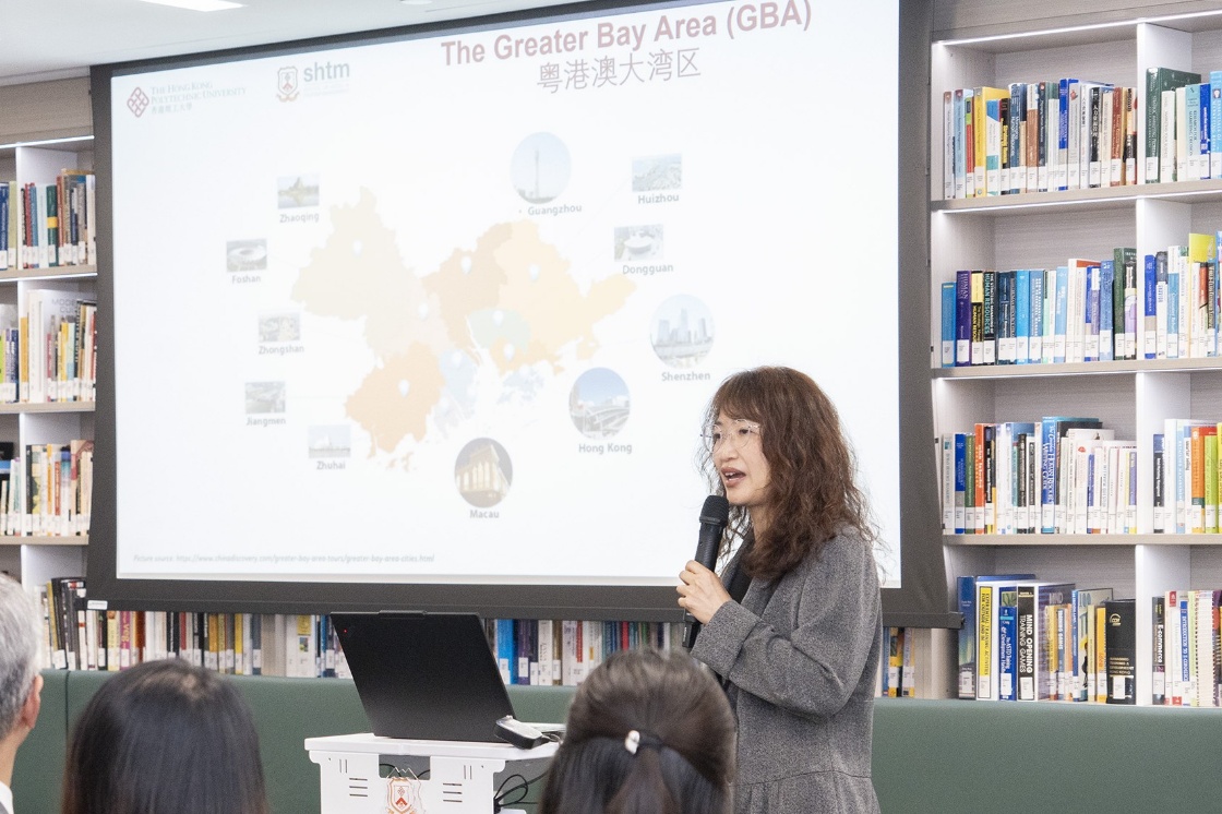Prof. Kam Hung said that strategically positioning GBA as a unified yet diverse destination can better leverage its collective strength, fostering innovation and creating new opportunities for sustainable growth in the region. — Photo by Hong Kong PolyU