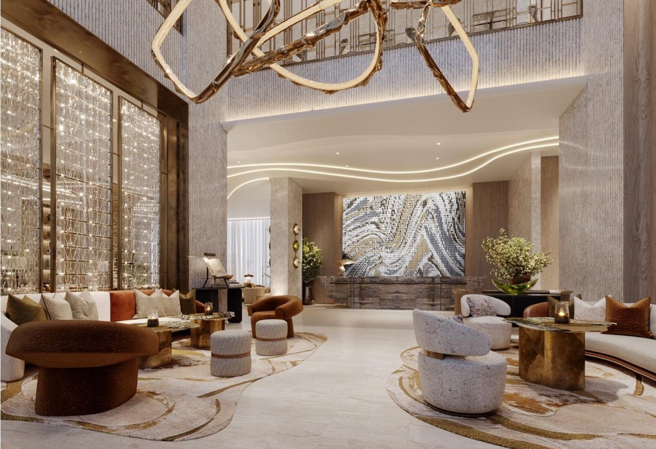 Conrad Riyadh Laysen Valley - Rendering — Photo by Hilton