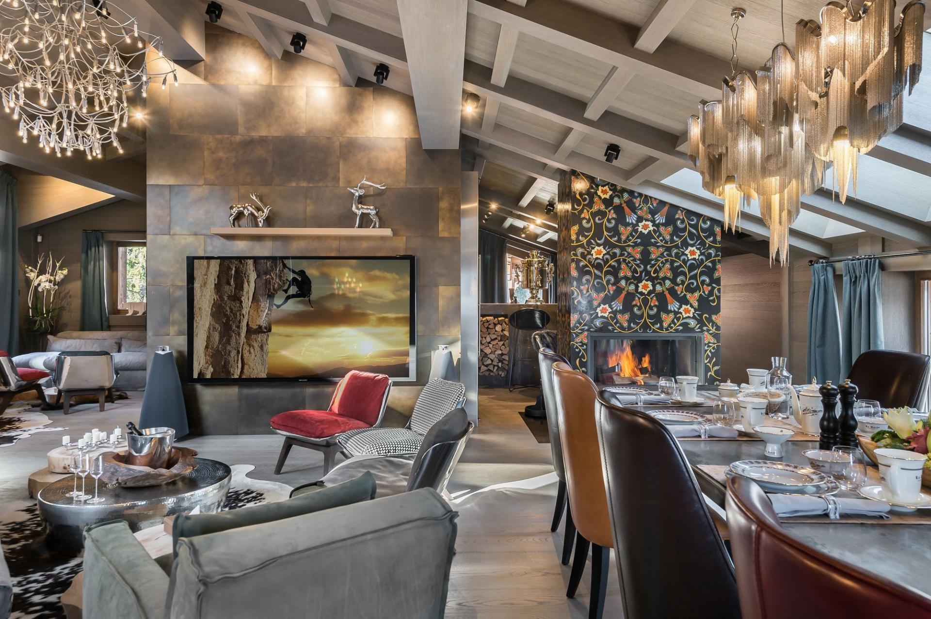 Courchevel 1850 Luxury Chalet  — Photo by The Luxury Chalet Company