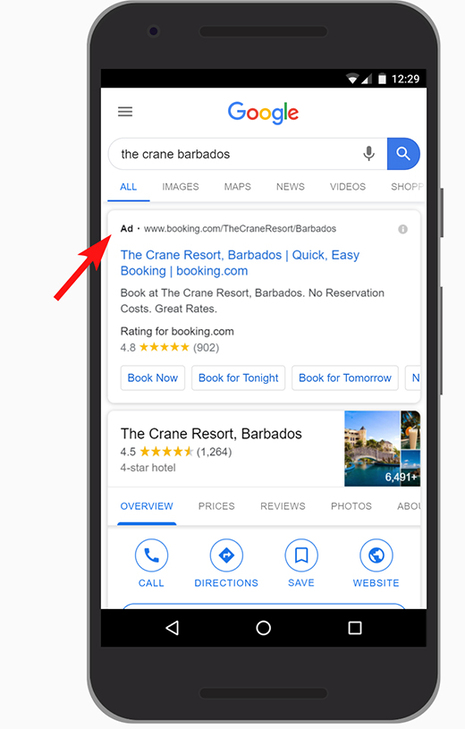 Adding a favicon to your hotel website for better branding in Google search results