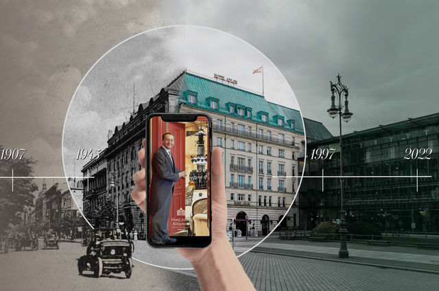 Walk in: The Adlon is just a "touch" away - Hotel Adlon Kempinski Berlin launches augmented reality app