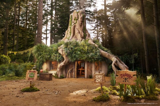 Spend the night in Shrek’s Swamp, now on Airbnb