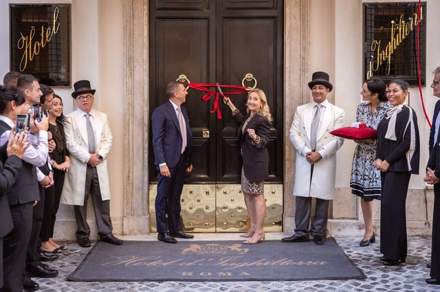 The renowned Hotel d’Inghilterra Roma – Starhotels Collezione opened its doors after an intense and careful refurbishment