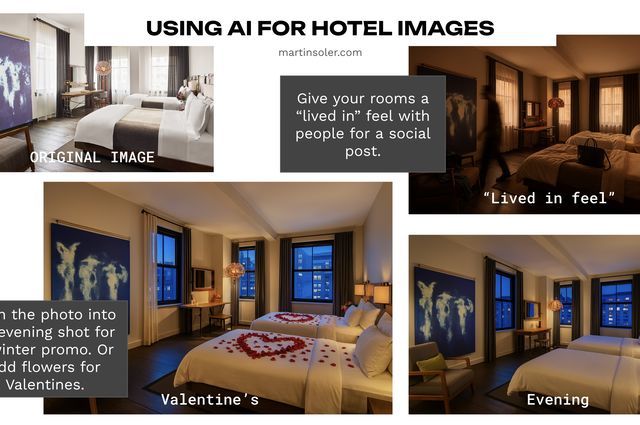 A mini-guide to using AI for hotel photography