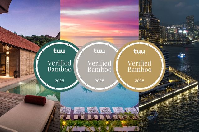 Tuu Eco Stay Awards Announces First Bamboo Verified Hotels: Regent Hong Kong, Pullman Phuket Karon and Zannier Bãi San Hô