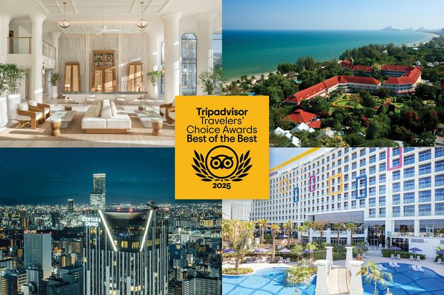 Centara Hotels & Resorts Celebrates “Best of the Best” Recognition at Tripadvisor Travellers’ Choice Awards 2025