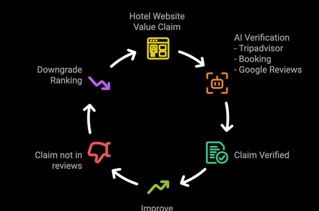 Reviews and the promise of AI SEO ranking