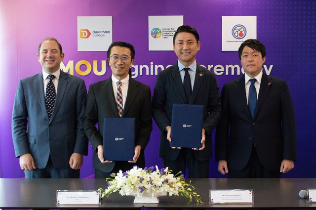 Dusit Thani College signs MOU to become Thailand’s first certified testing centre for Japanese hospitality skills