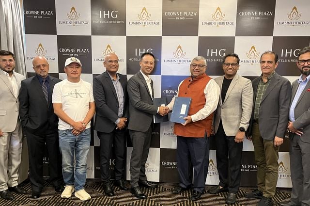 IHG Hotels & Resorts Accelerates Growth in Nepal with Signing of Crowne Plaza Lumbini