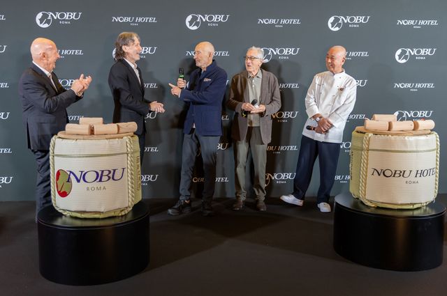 Nobu Opens in the Heart of Roma with a Spirited Sake Ceremony