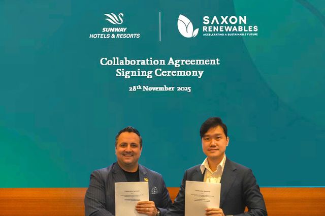 Sunway Hotels & Resorts Partners with Saxon Renewables to Let Guests Take Control of their Carbon Emissions