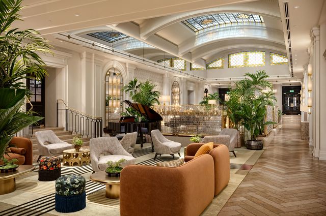 Sheraton Grand London Park Lane Unveils Renovation of Art Deco Palm Court