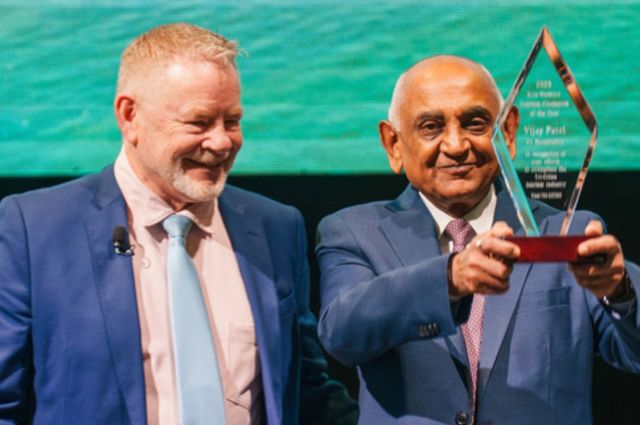 Vijay Patel Named Tourism Champion of the Year