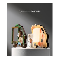 Wooden Fridge Magnets - Designed to double as a mini wooden frame, perfectly sized to showcase a treasured postal stamp