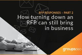 How turning down an RFP can still bring in business