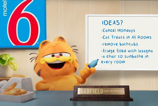 Motel 6 Appoints Garfield as First - Ever Chief Pet Officer