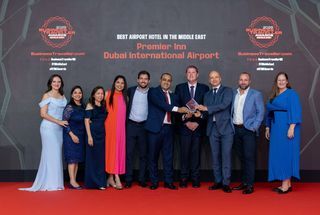 Premier Inn Dubai International Aiport Awarded Best Airport Hotel in the Middle East at the Business Traveller Awards 2025