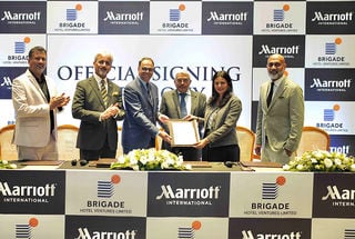 Marriott Signs Multi-Deal Agreement to Open Six Hotels in India with Brigade Hotel Ventures Limited