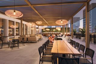 Hilton Motif Seattle Unveils Transformation of Rooftop Concept, Frolik Kitchen + Cocktails, Set to Open in September