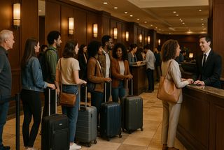 How hotels can beat the front desk queue problem