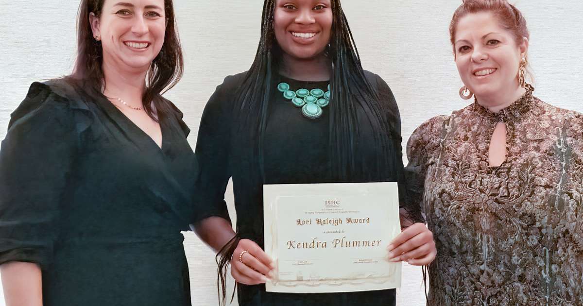 Kendra Plummer Receives ISHC’s Lori Raleigh Award for Emerging Excellence in Hospitality Consulting