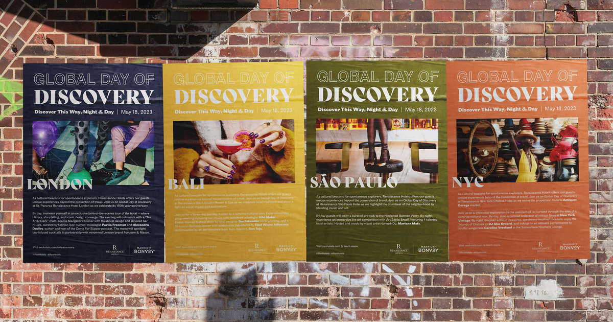 Renaissance Hotels Revives Evenings at Renaissance Program at Annual Global Day of Discovery Celebrations Hosted by Cultural Curators Imbued with the Spirit of their Neighborhood Renaissance Hotels Revives Evenings at Renaissance Program at Annual Global Day of Discovery Celebrations Hosted by Cultural Curators Imbued with the Spirit of their Neighborhood