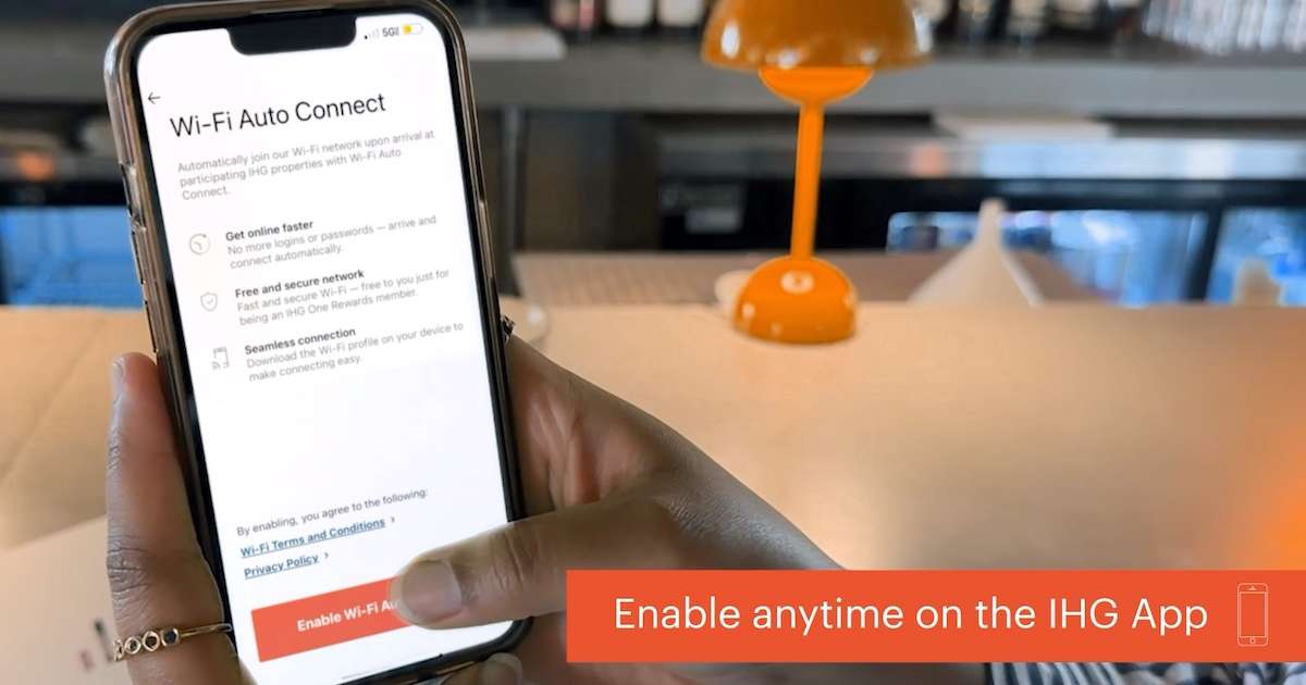 IHG Hotels & Resorts Introduces Effortless Wi-Fi Connection for Guests Worldwide