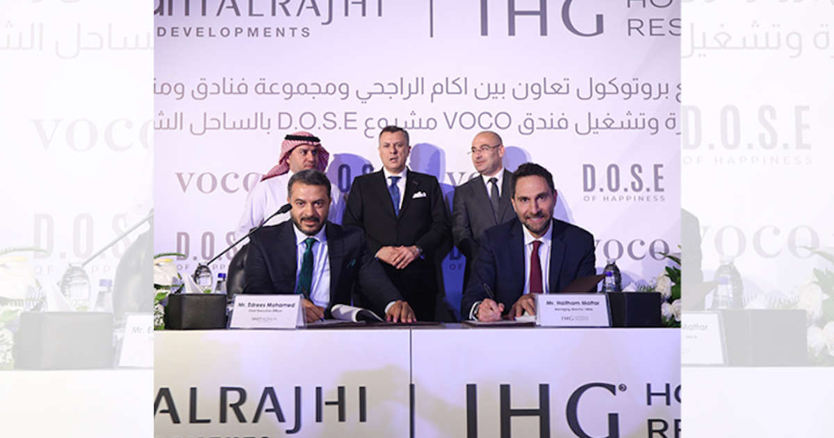 IHG strengthens regional footprint with first voco resort signing in the Middle East and Africa Region