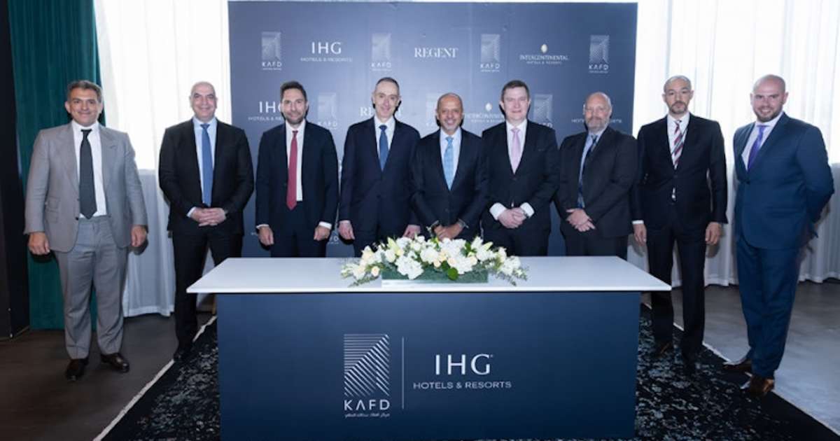 Regent and InterContinental hotels to open in the King Abdullah Financial District (KAFD)