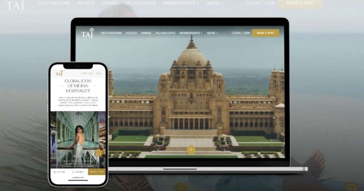 IHCL Unveils New Taj Website to Enhance Guest Experience