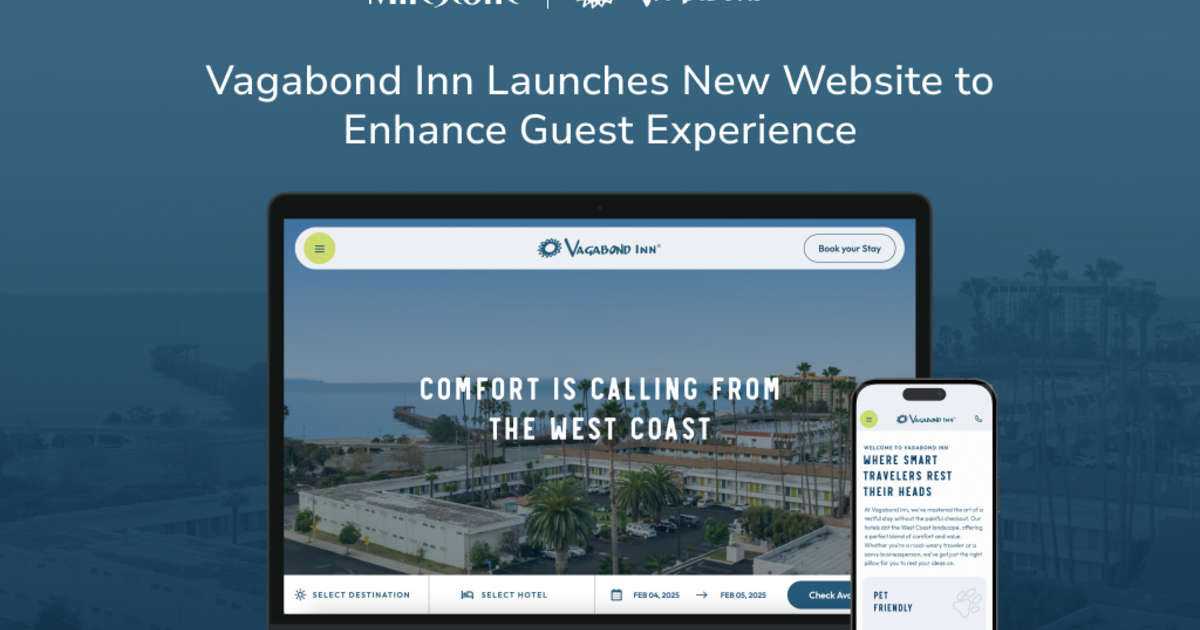 Vagabond Inn Launches New Website to Enhance Guest Experience