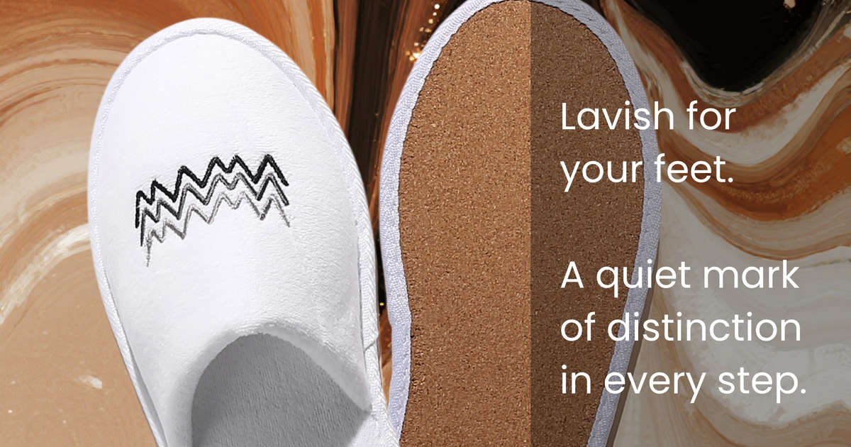 Thoughtful Design Meets Responsible Luxury in New Cotton Velour Slippers