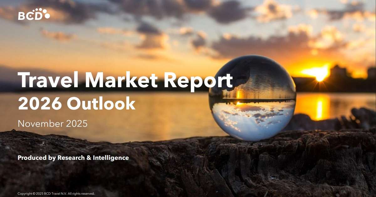 BCD releases 2026 business travel outlook