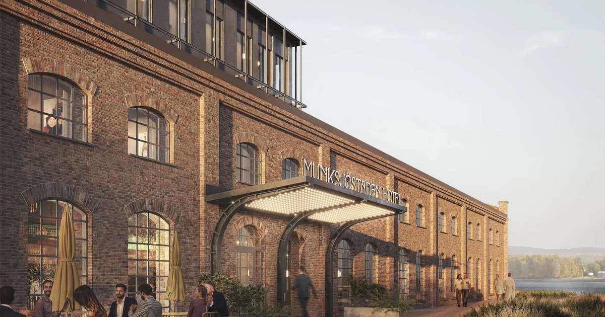 Munksjöstaden Hotel, a New Landmark by Nordic Hotels & Resorts, to Open in Jönköping in 2028