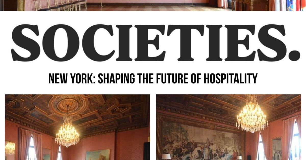 Influence Society and Consulate General of France to Host SOCIETIES in New York. A Curated Symposium for Hospitality Leaders