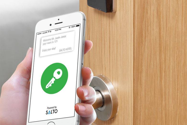 SALTO unveils JustIN a mobile app that allows your smartphone to serve