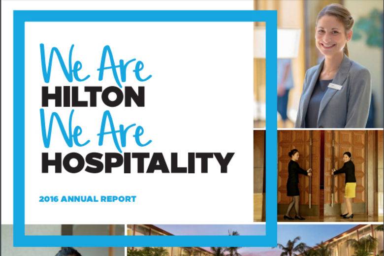 Hilton Showcases Year of RecordSetting Growth and Innovation in 2016