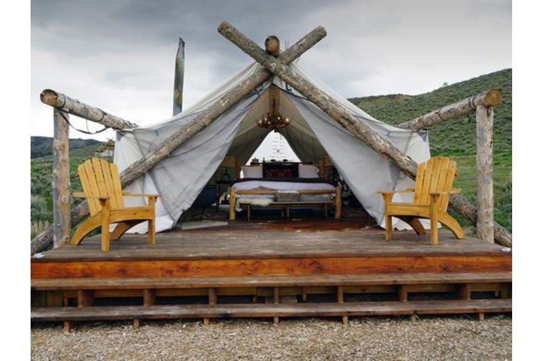 'Glamping' resorts lure Boomers and Millennials alike with four-star dinners, private docks