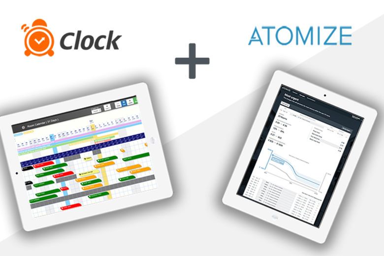 Clock Software and Atomize Join Forces to Revolutionize the Hotel Industry