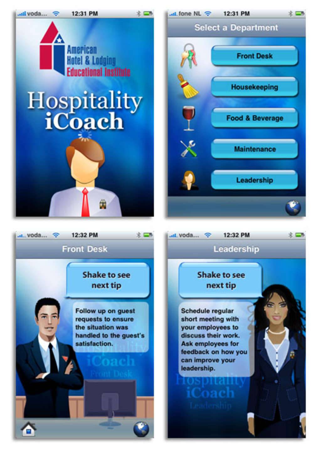 Educational Institute's Hospitality iCoach Brings Training Tips to Your  Phone, image size:1024x1449