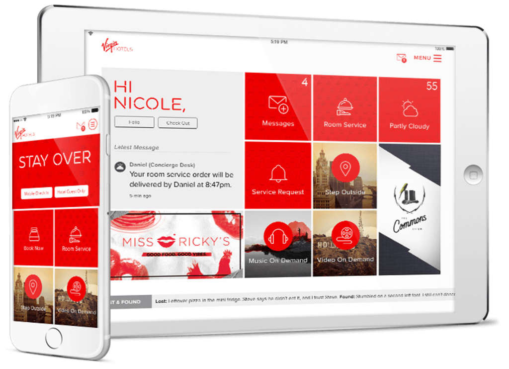 Meet Lucy Virgin Hotels New Mobile App