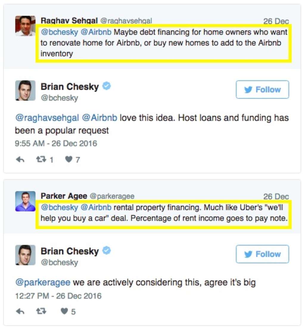 Airbnb's CEO Took to Twitter to Ask His Users for Product Feedback: | By Alex Shashou— Photo by ALICE