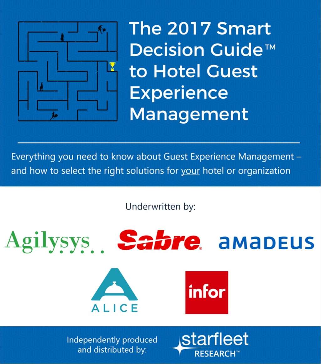 Everything you need to know about Hotel Guest Experience Management — Source: Starfleet Research