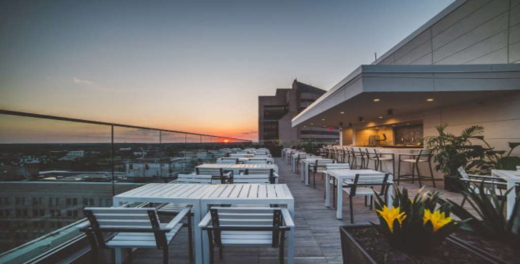The Kabana Rooftop Restaurant & Bar - located at the dual-branded Hampton Inn & Suites and Homewood Suites
Richmond — Photo by HVS