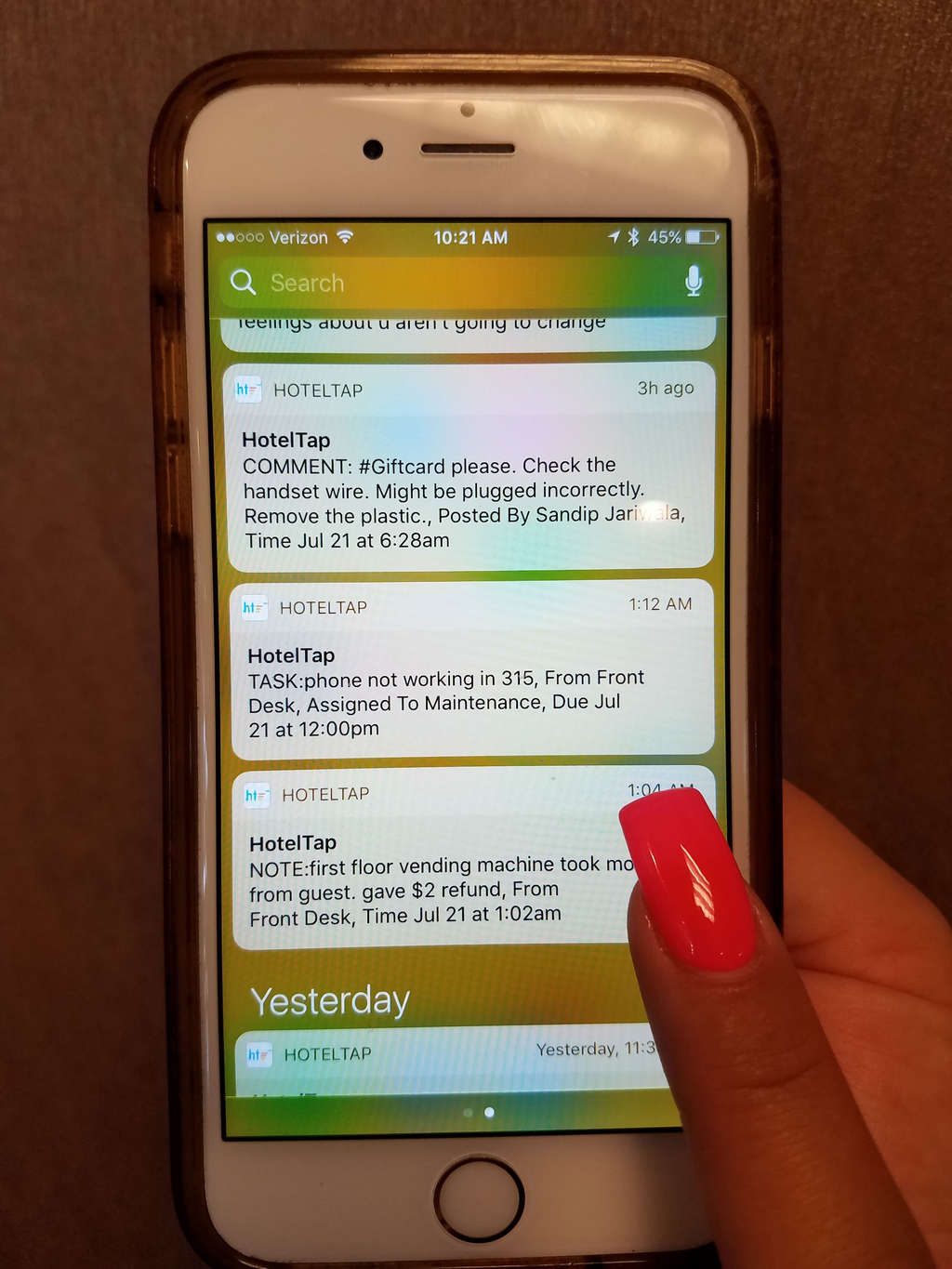 HotelTap Workplace Cloud Communication Tool Now Available as Mobile App