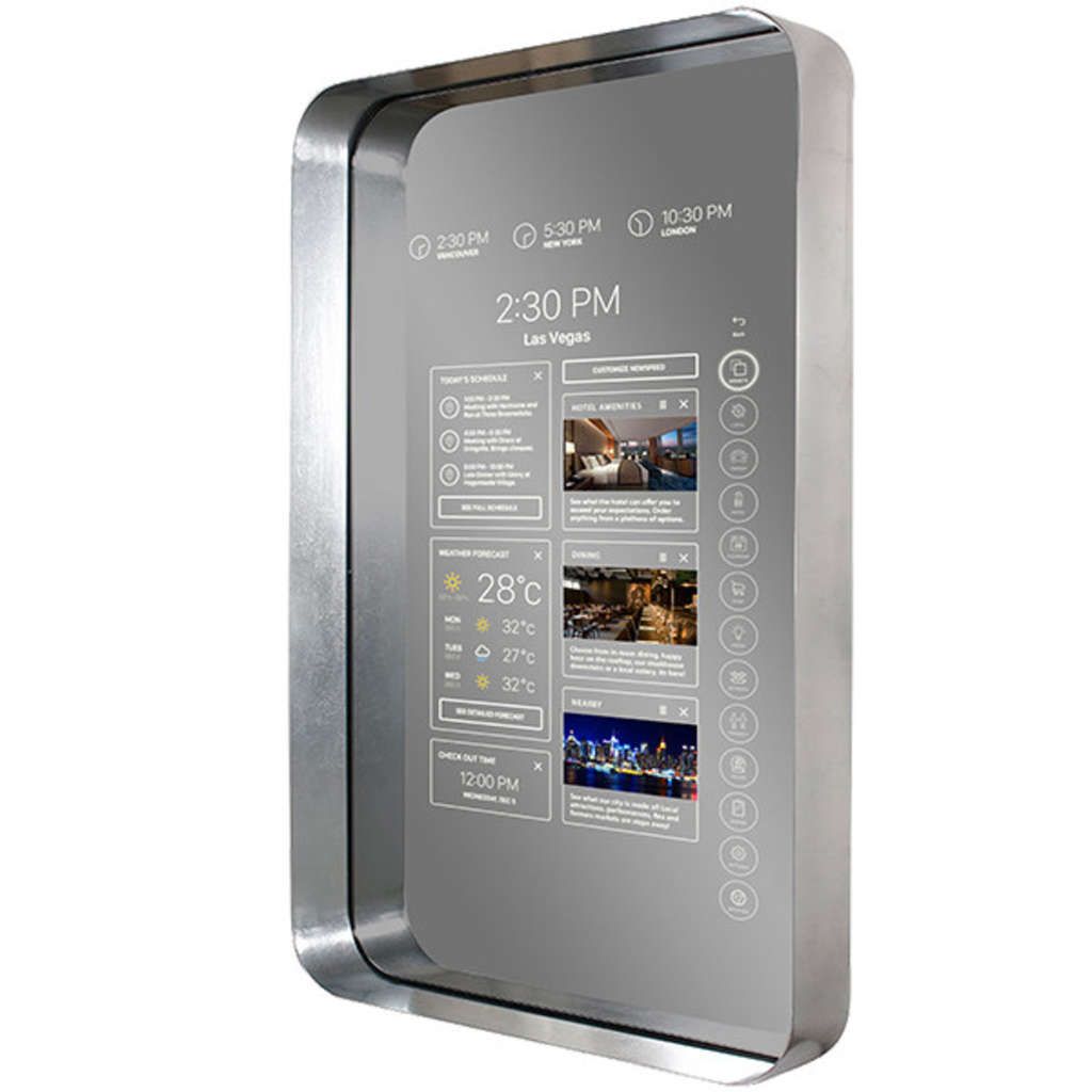 REMi powered by KEYPR is the industry's smartest cloud-based smart mirror for hospitality.
 — Photo by INTELITY