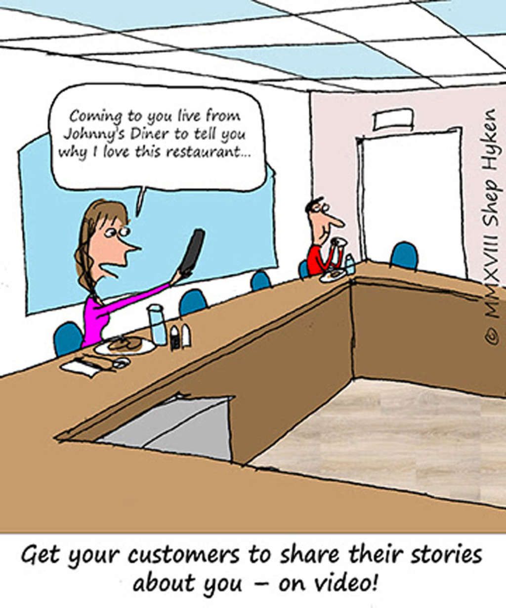 Let Your Customers Tell Your Story | By Shep Hyken — Photo by Shepard Presentations, LLC.