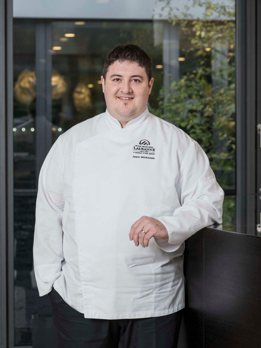 Chef Cedric Bourassin — Photo by EHL