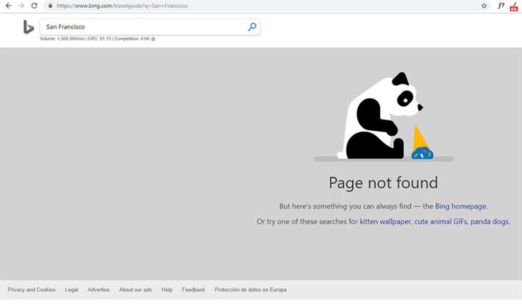 Trying to access any of the travel guides as listed on the XML sitemap— Photo by Matt Tutt Digital Marketing